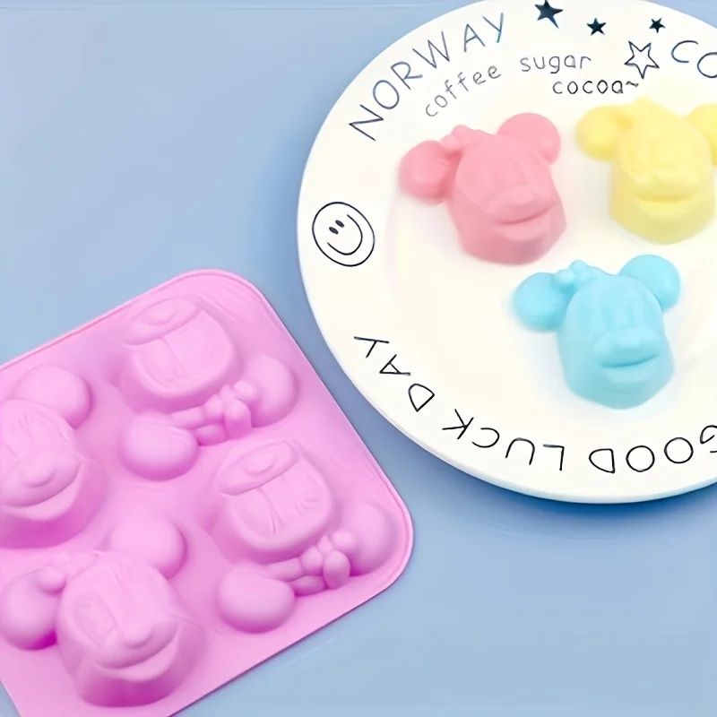 Soap Making Instructions - 1pc Minnie cartoon mold, ideal for