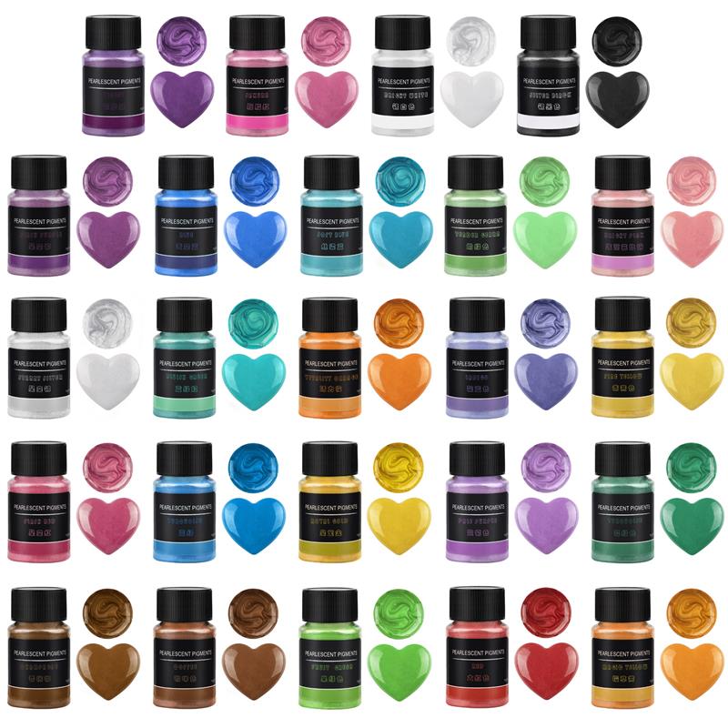 Soap Making Dye - 10ml Pearlescent Powder Epoxy Resin Pigment