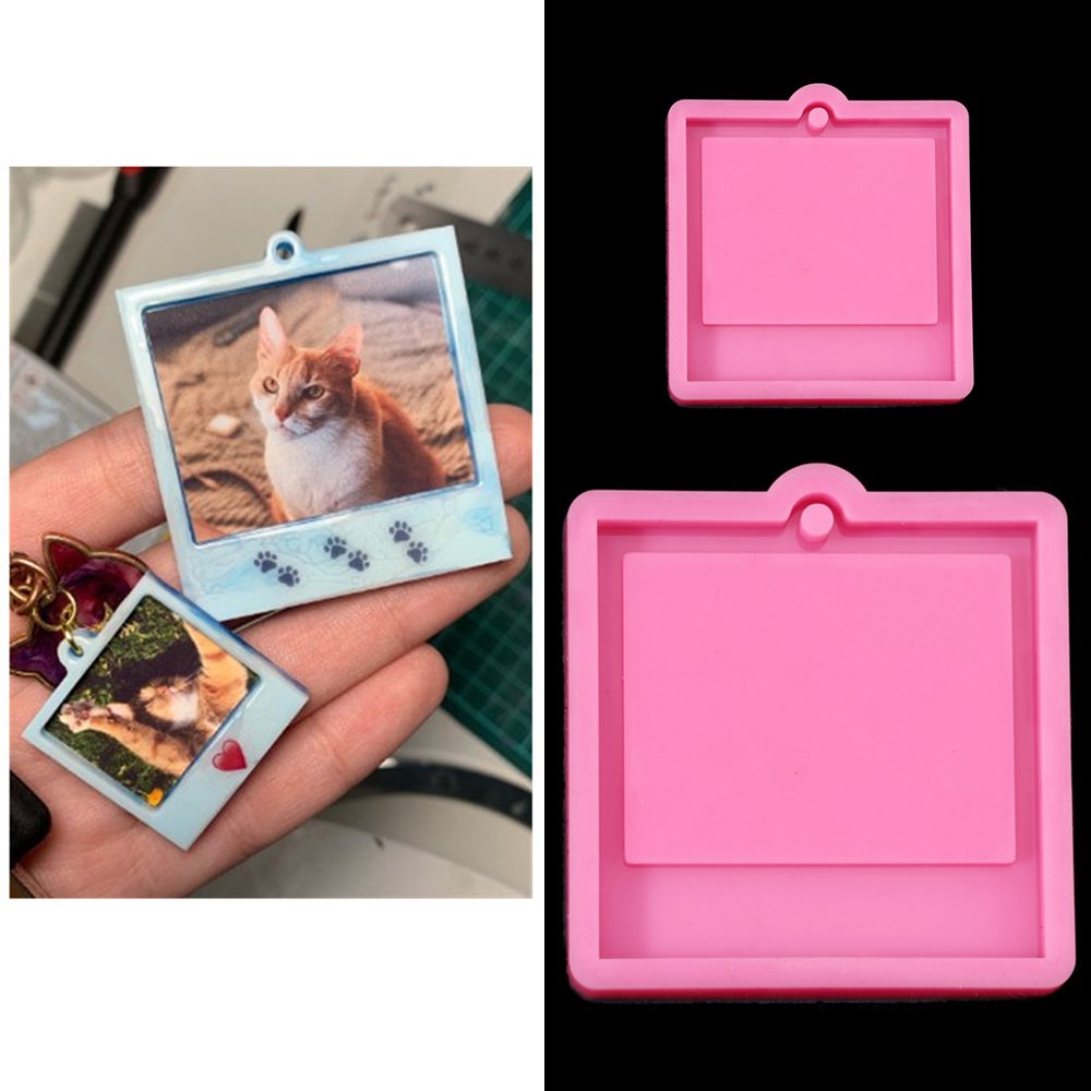 Soap Making Instructions - Photo Frame Epoxy Resin Keychain Mold