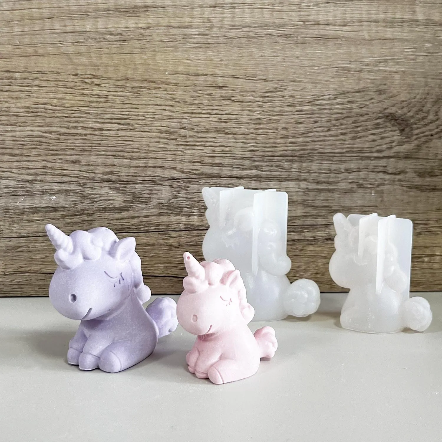Soap Making Instructions - 3D Geometric Silicone Unicorn Cat Deer