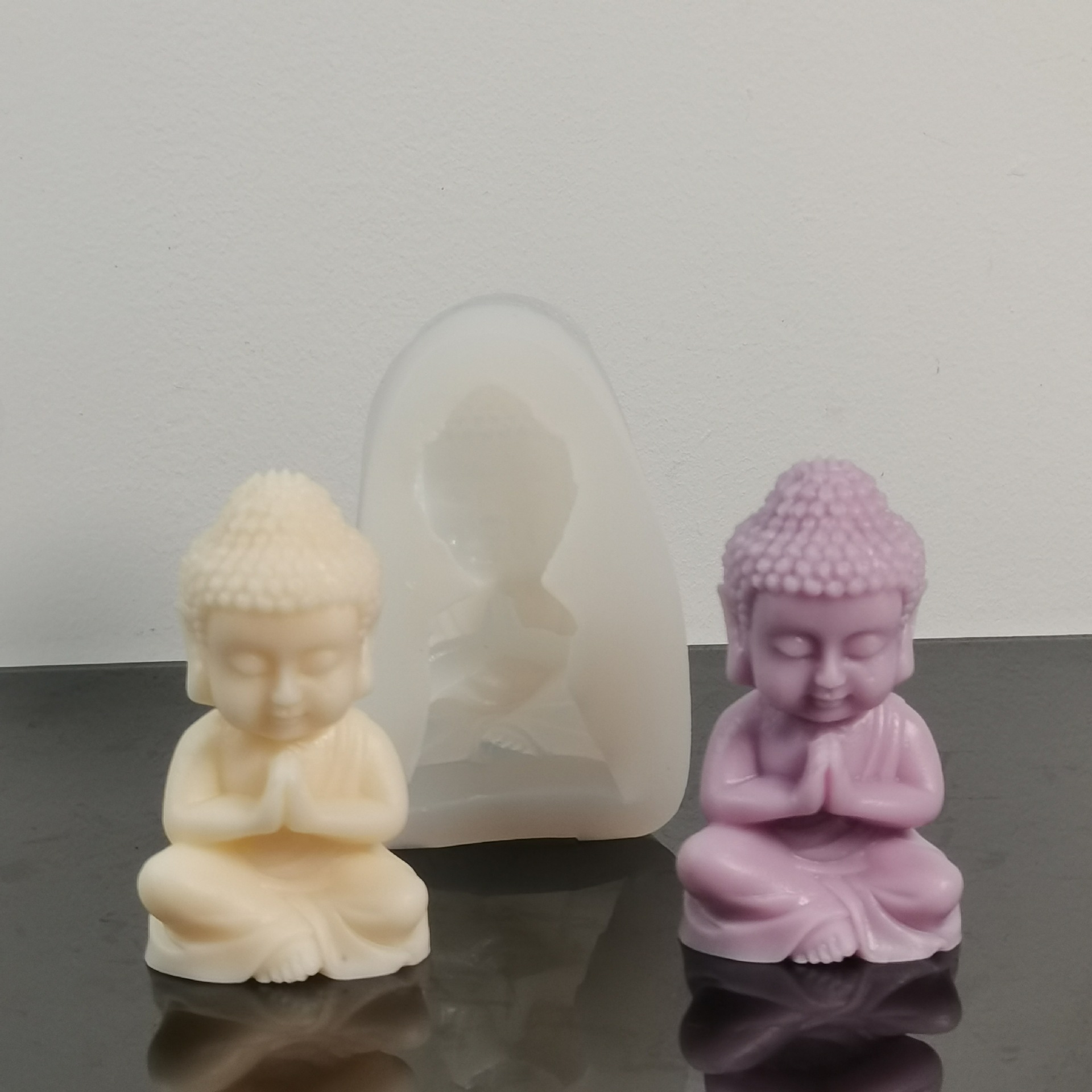Soap Making Scents - 3d Maitreya Silicone Candle Mold Diy