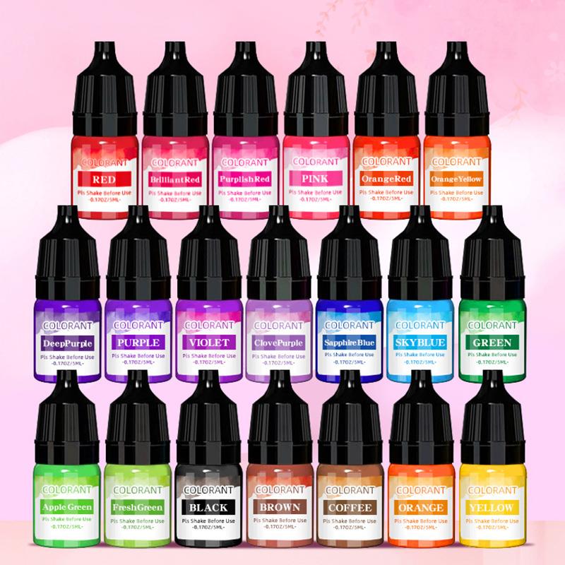Soap Making Dye - 5ml/Bottle Candle Wax Pigment Colorant Non-Toxic