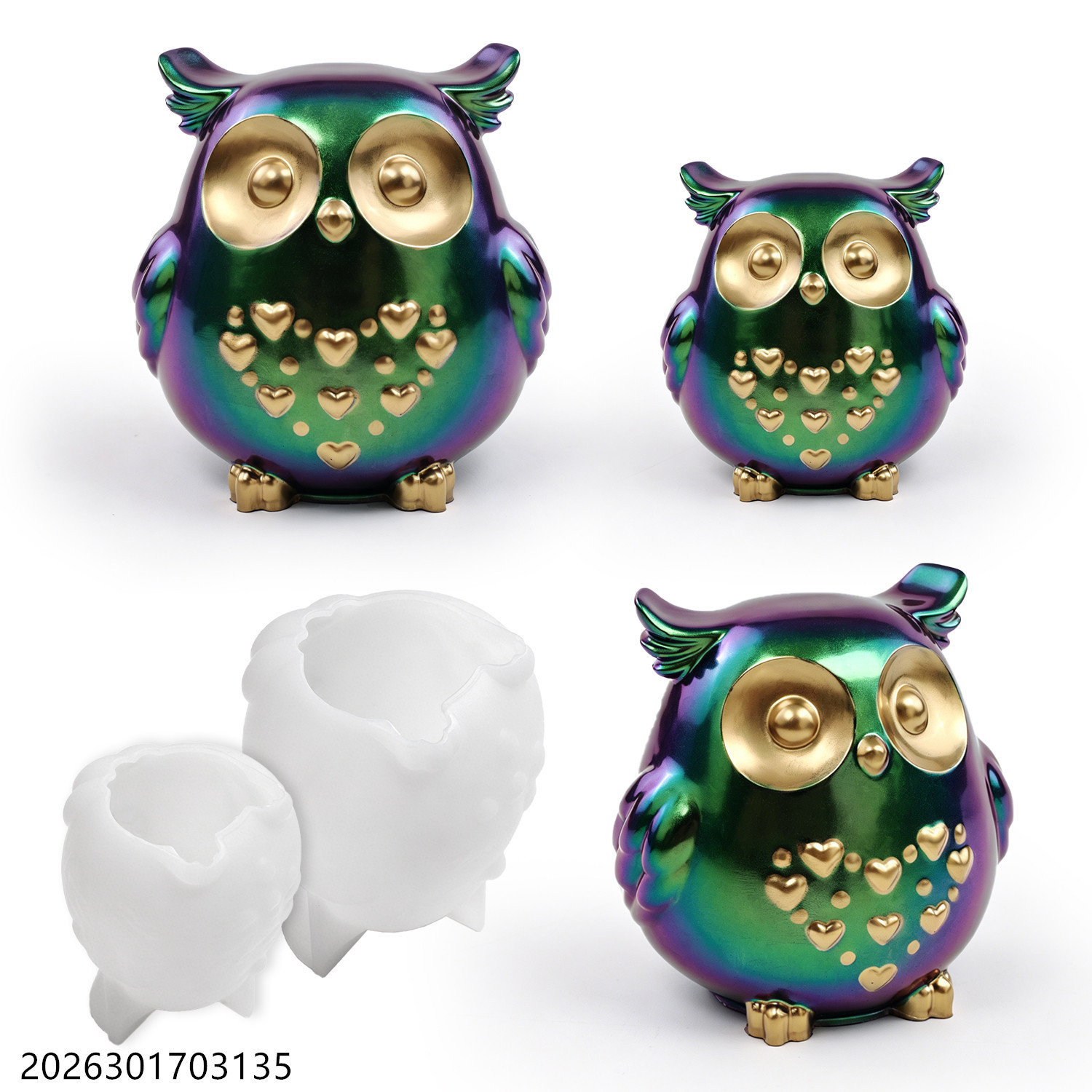 Soap Making Instructions - Owl Silicone Mold 3D Bird Shape