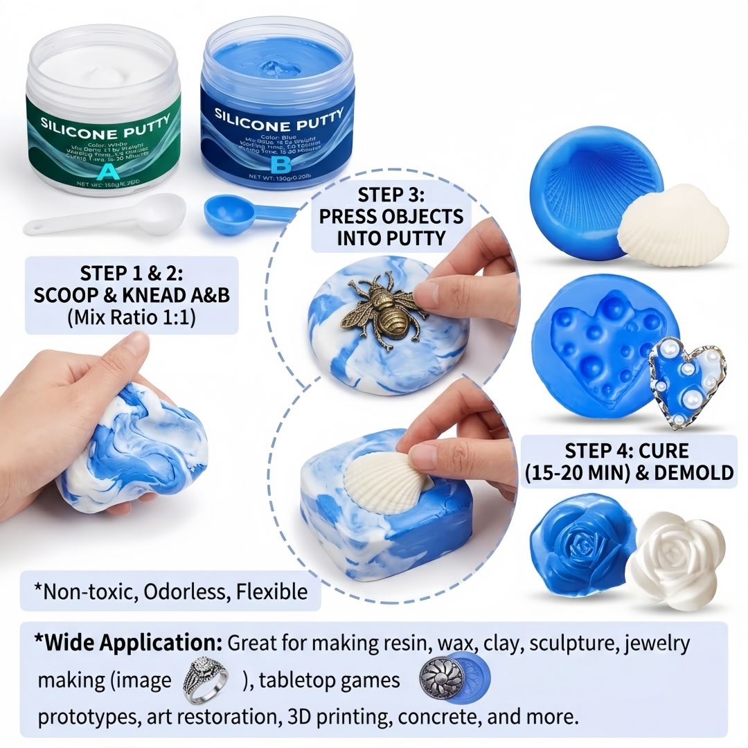 Silicone Putty Mold Making Sup - Soap Making Instructions 评论和价格