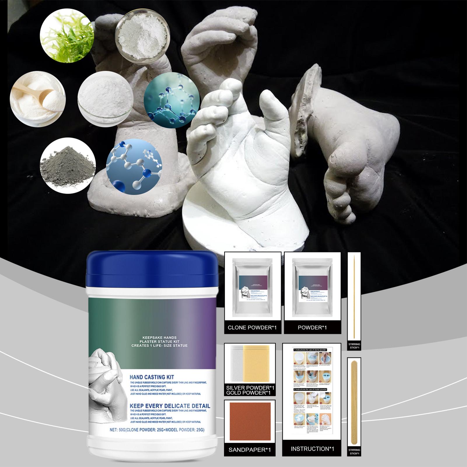 Baby Hand And Foot Casting Kit - Soap Making Kit For Kids 评论和价格