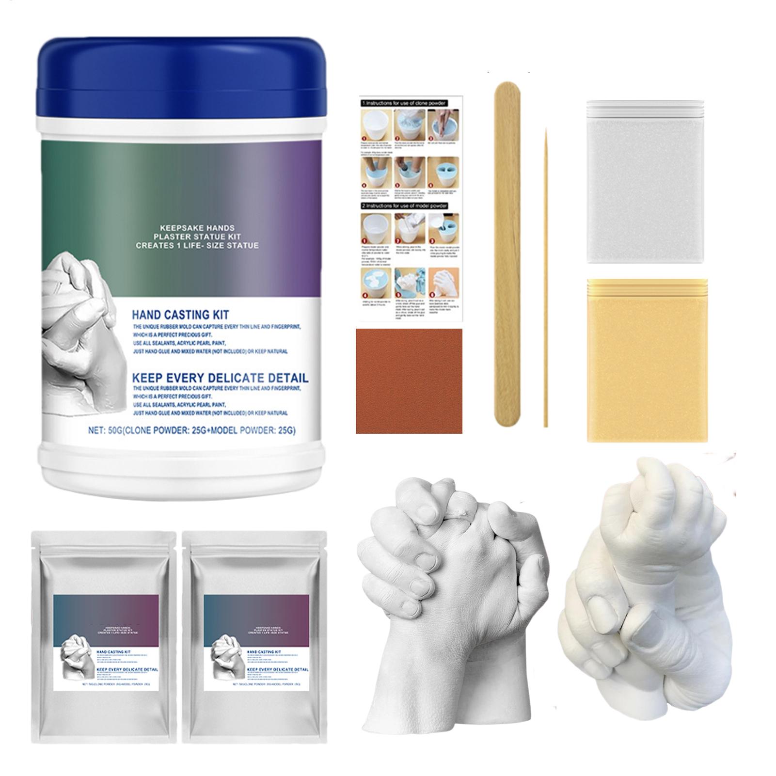 Baby Hand And Foot Casting Kit - Soap Making Kit For Kids 评论和价格