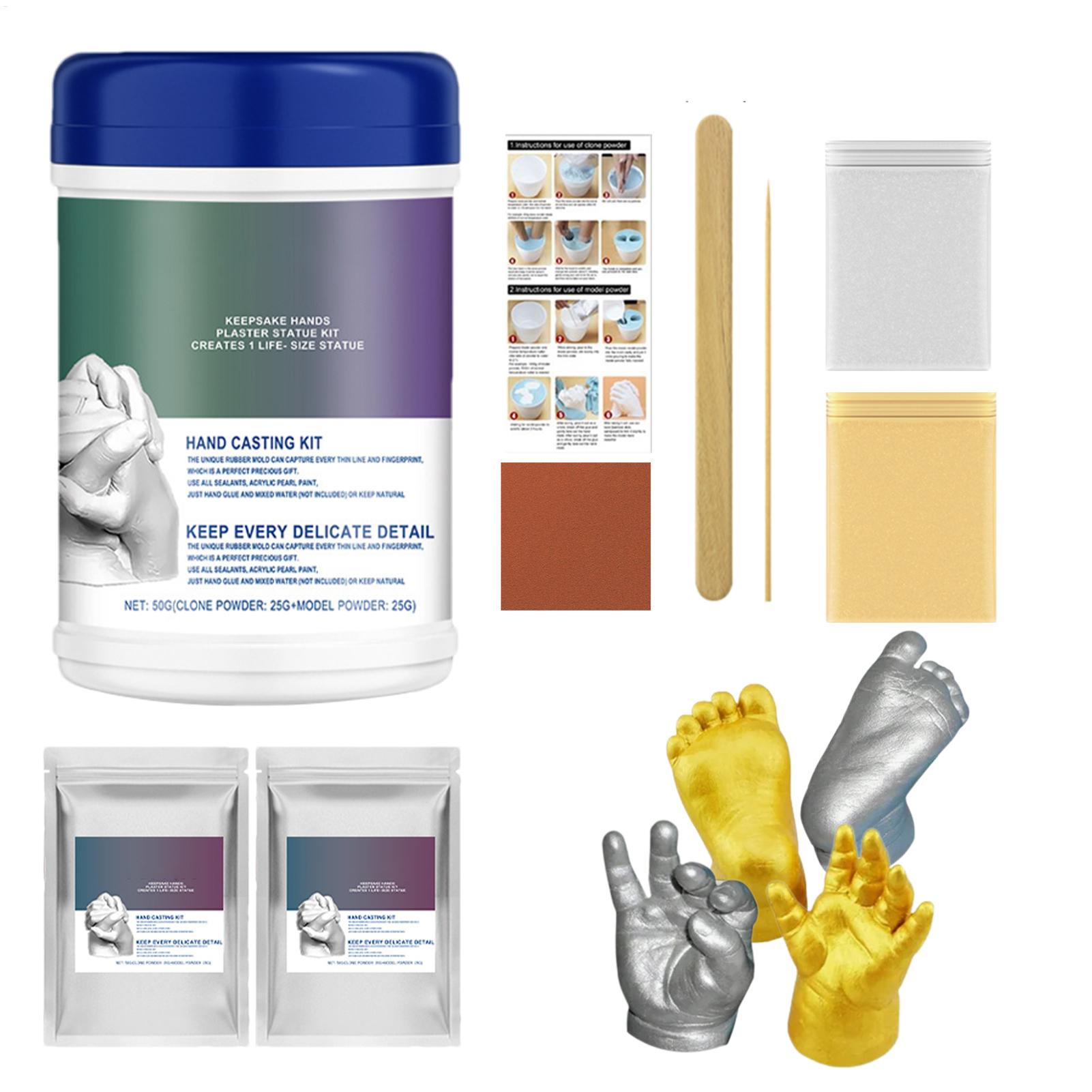 Baby Hand And Foot Casting Kit - Soap Making Kit For Kids 评论和价格