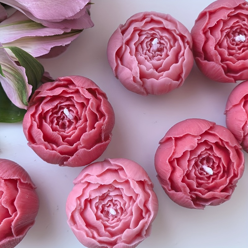 3Set of floral silicone candle - Soap Making Scents 评论和价格
