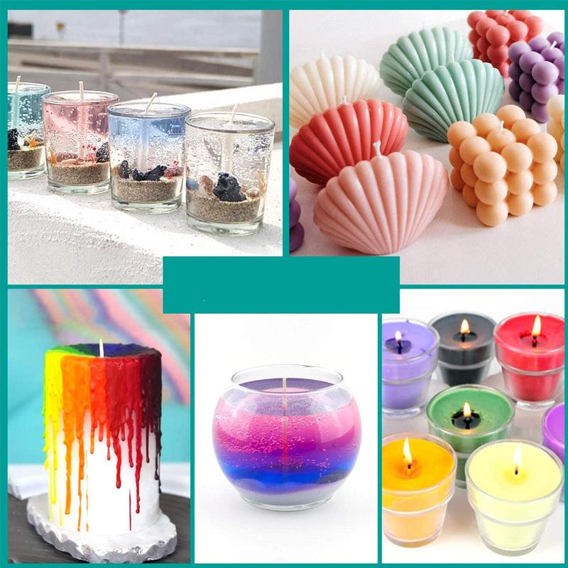 10ml/Bottle Candle Wax Pigment - Soap Making Dye 评论和价格