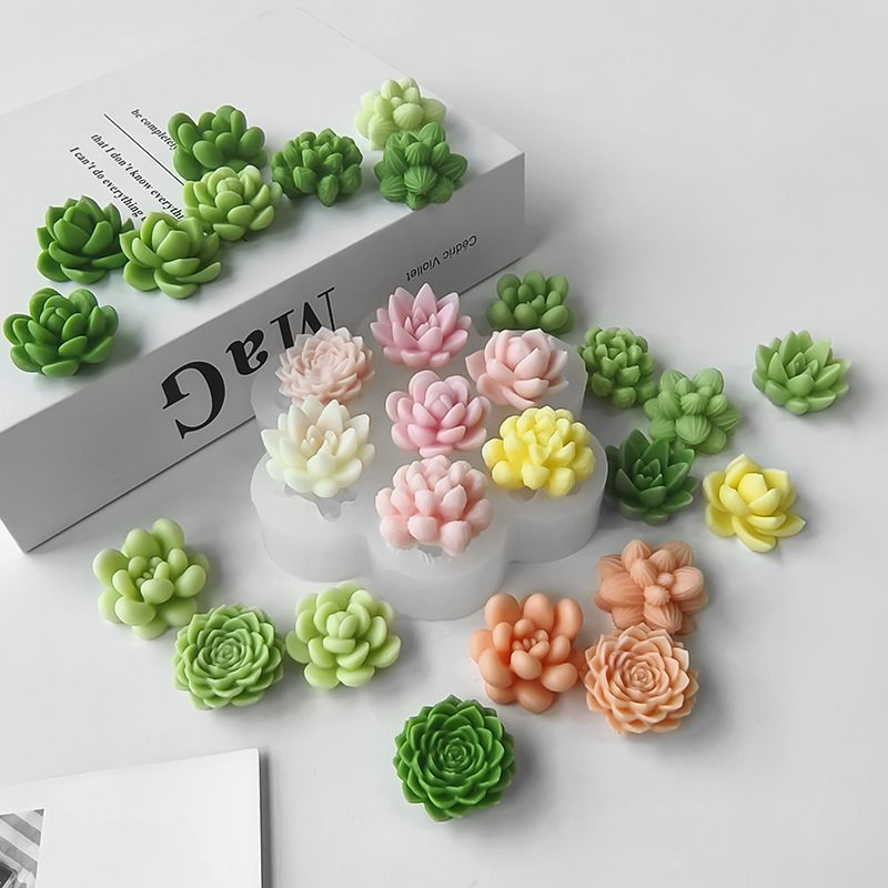 7 In1 Succulent Cactus Silicon - Soap Making Scents 评论和价格