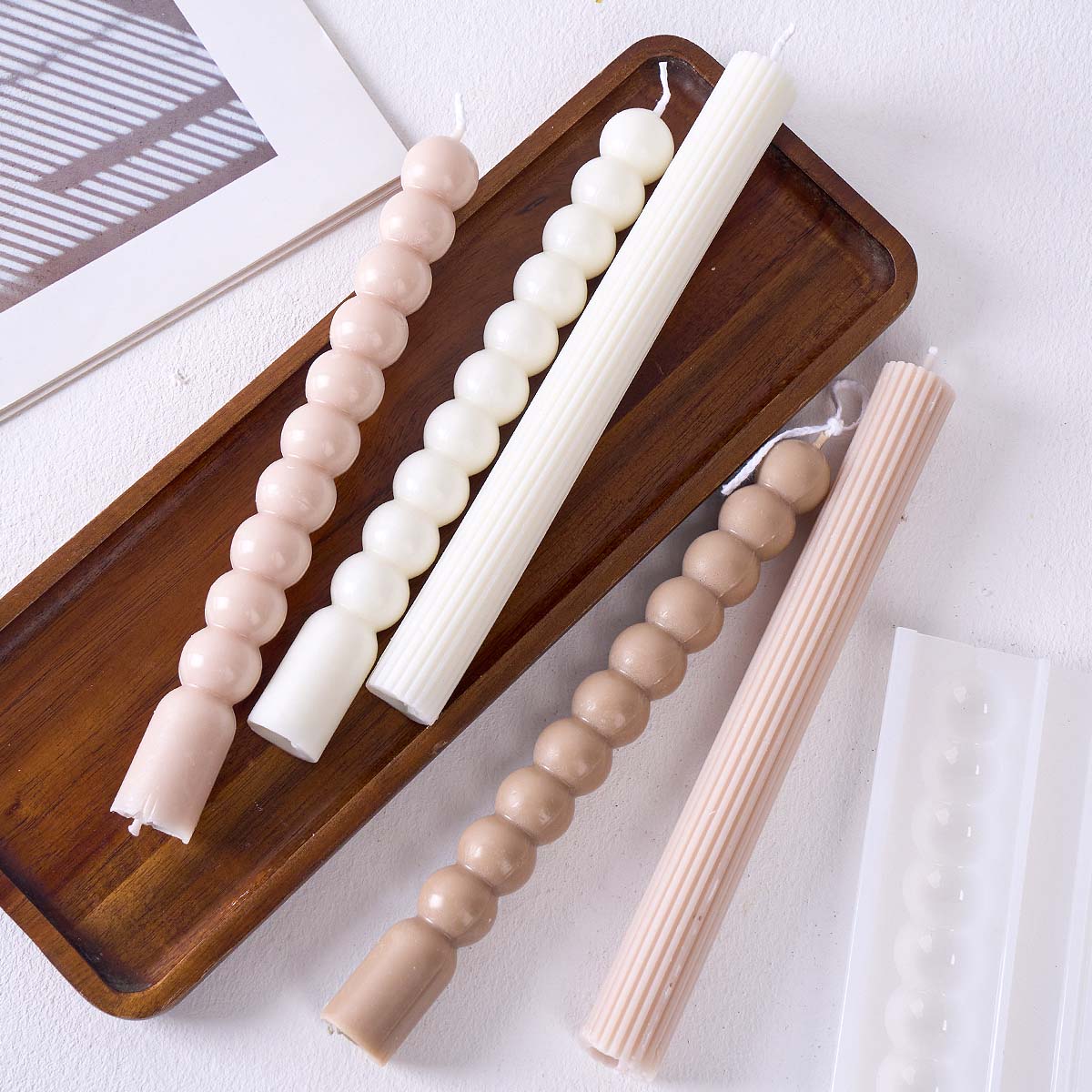 3D Long Stripes Bubble Bead Pi - Soap Making Scents 评论和价格