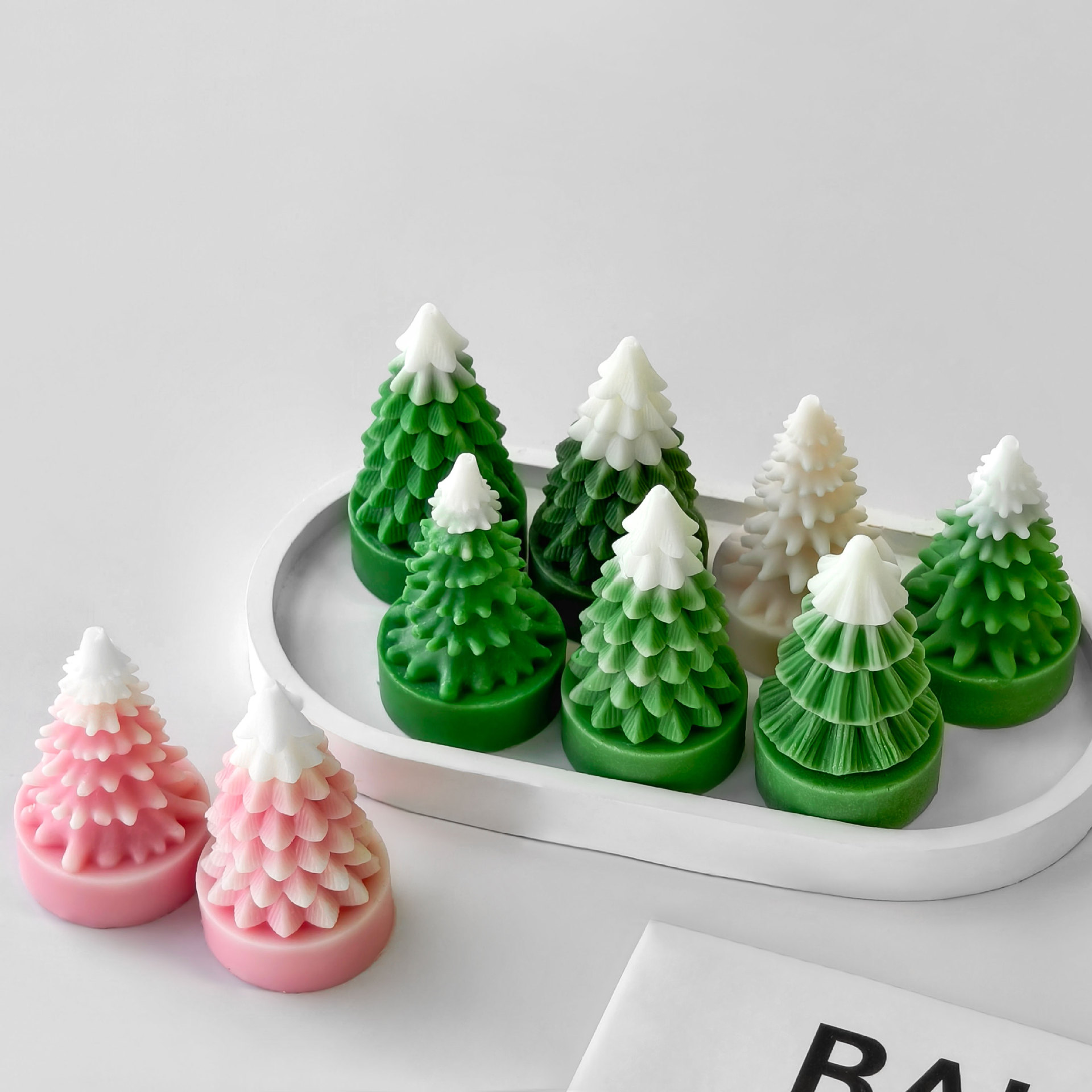 DIY Mini Christmas Tree Silico - Soap Making Scents 评论和价格