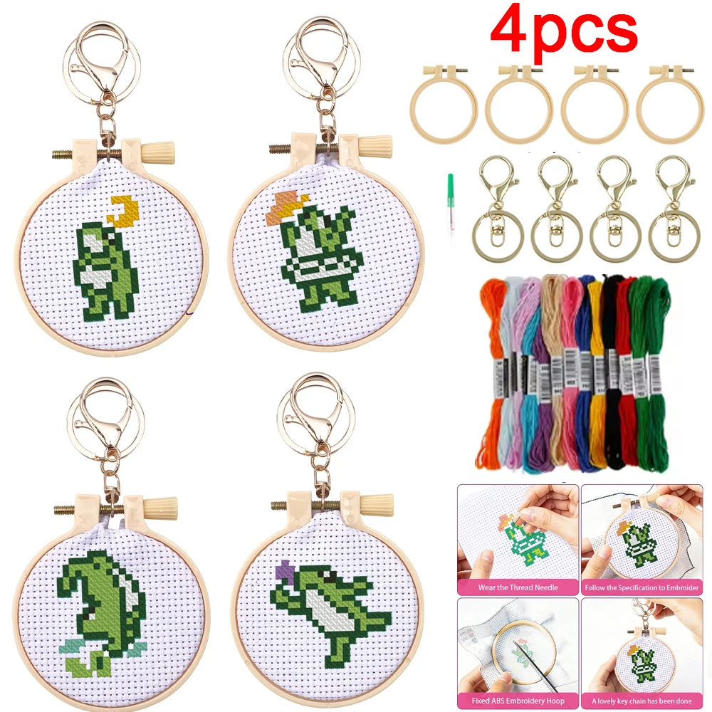 4pcs Embroidery Starter Kit DI - Soap Making Kit For Kids 评论和价格