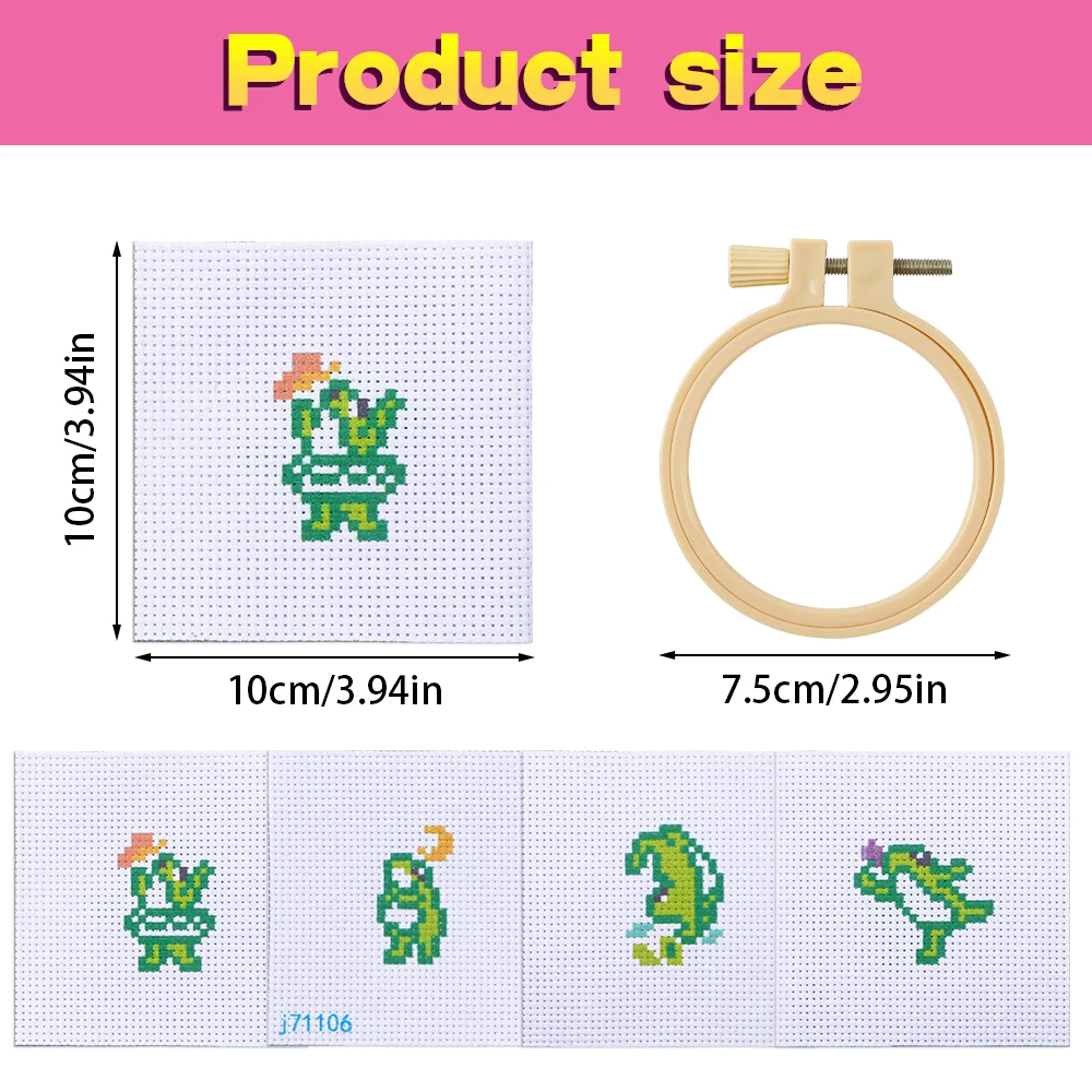 4pcs Embroidery Starter Kit DI - Soap Making Kit For Kids 评论和价格