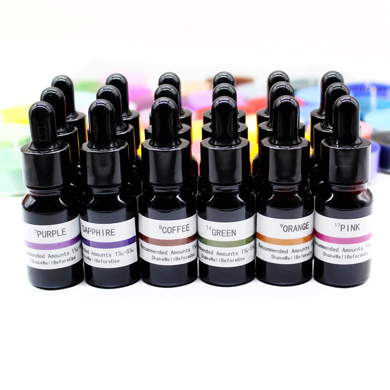 10ml Liquid Candle Dye High Co - Soap Making Dye 评论和价格
