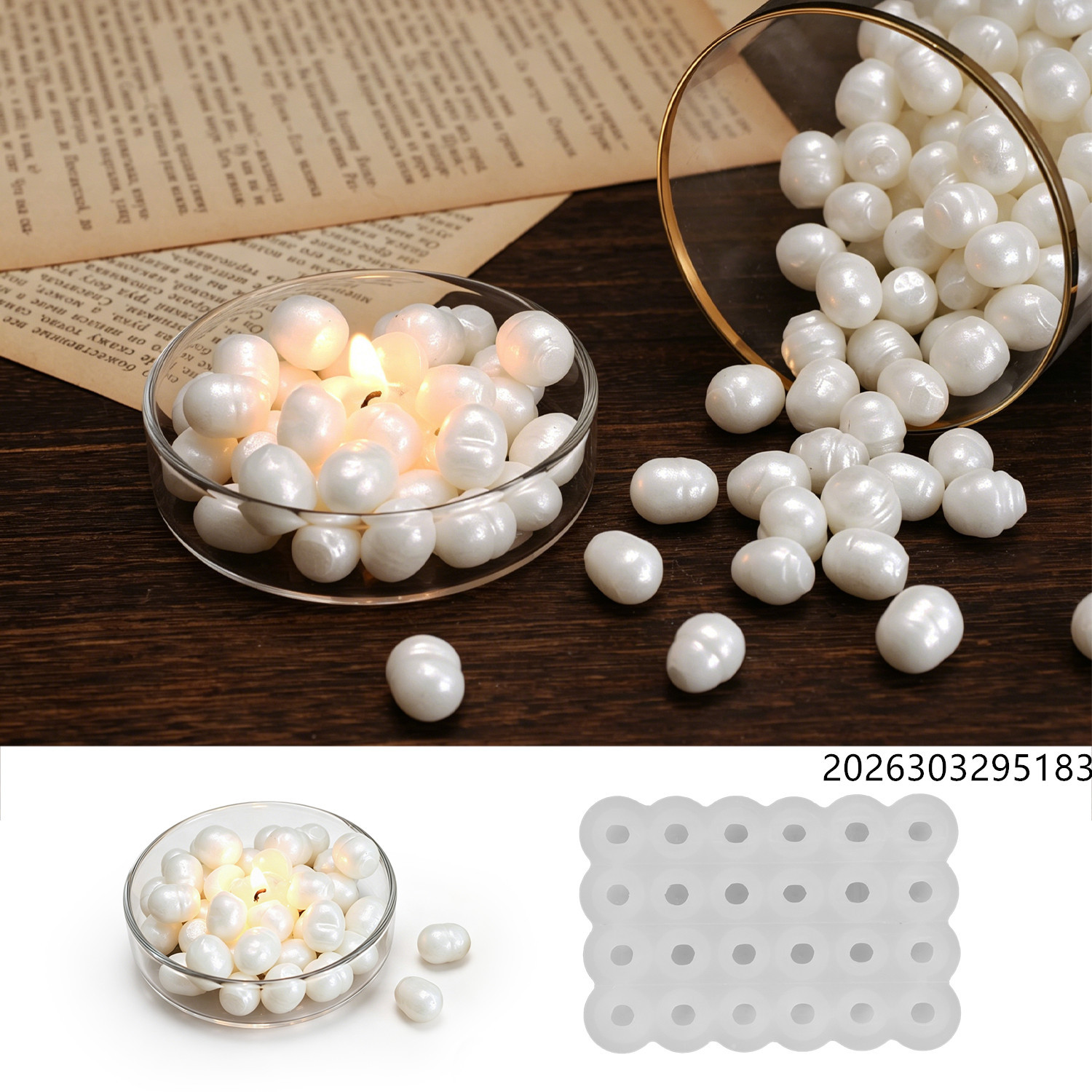 Healing Ocean Pearl Mirror Wax - Soap Making Scents 评论和价格