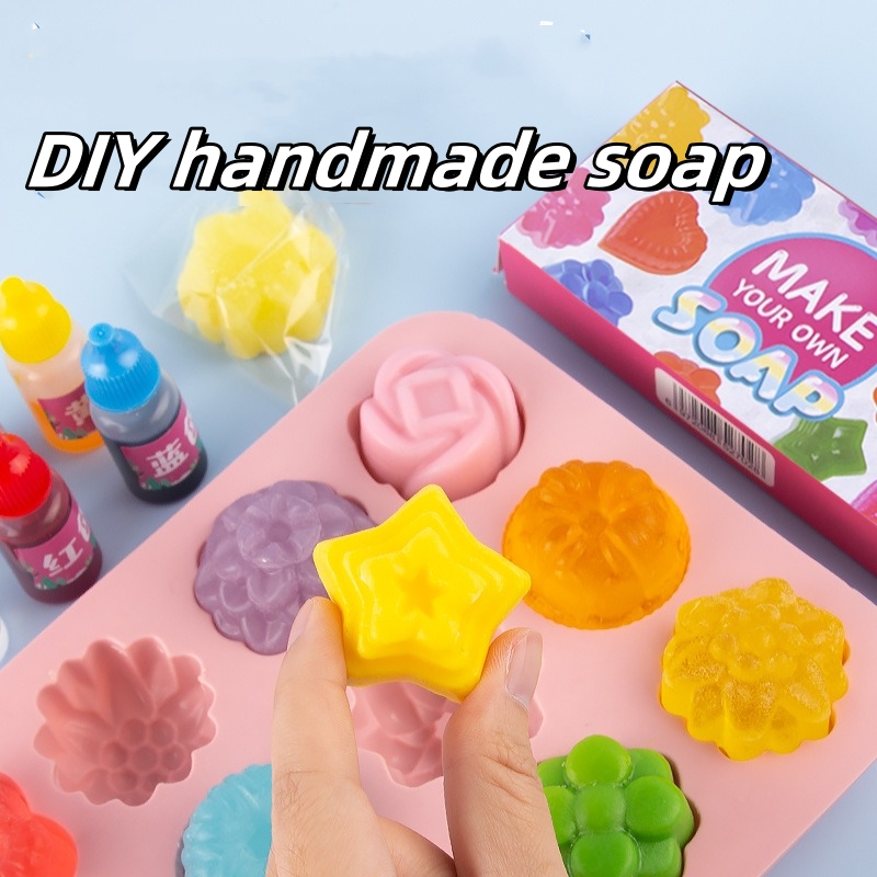 DIY Handmade Soap Crystal Soap - Soap Making Kit For Kids 评论和价格