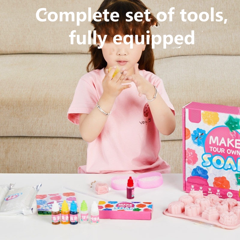 DIY Handmade Soap Crystal Soap - Soap Making Kit For Kids 评论和价格