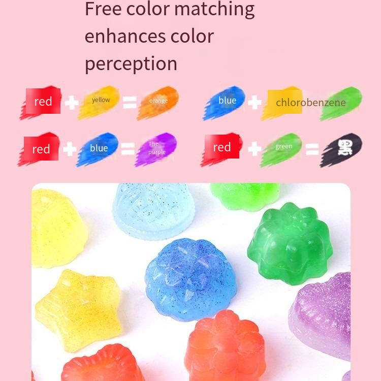 DIY Handmade Soap Crystal Soap - Soap Making Kit For Kids 评论和价格