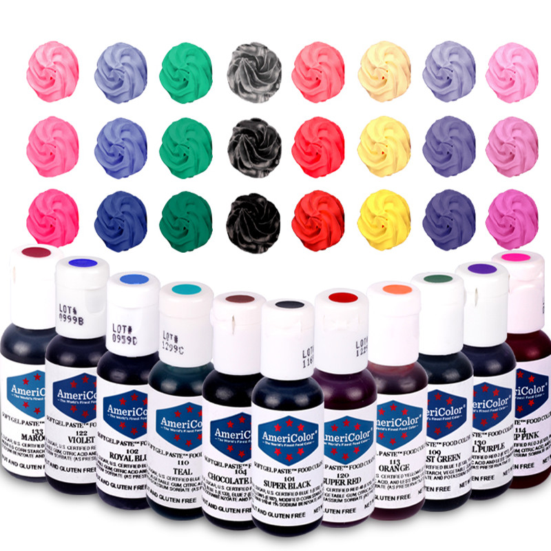 Americolor 22 colors Food Grad - Soap Making Dye 评论和价格