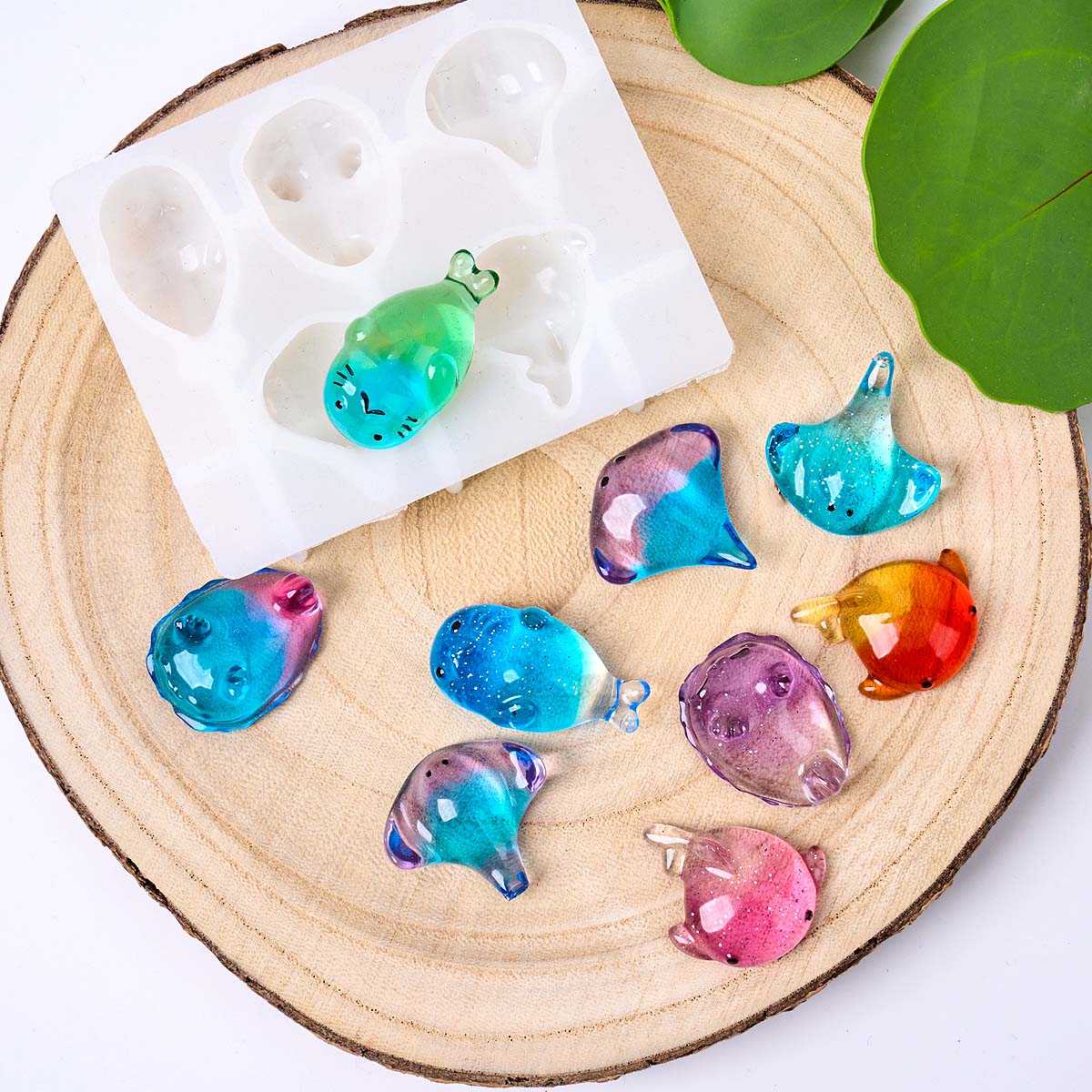 3D Healing Kawaii Manta Ray Wh - Soap Making Instructions 评论和价格