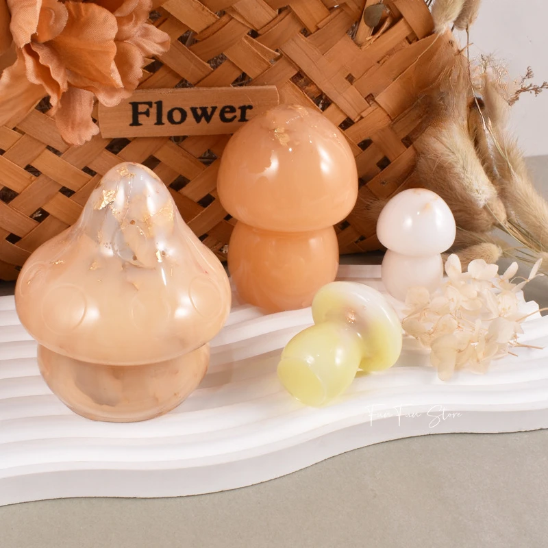 3D Mushroom Candle Silicone Mo - Soap Making Scents 评论和价格