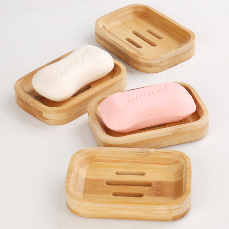 1 Pc Bamboo Wooden Soap Dish,  - Soap Making Dye 评论和价格