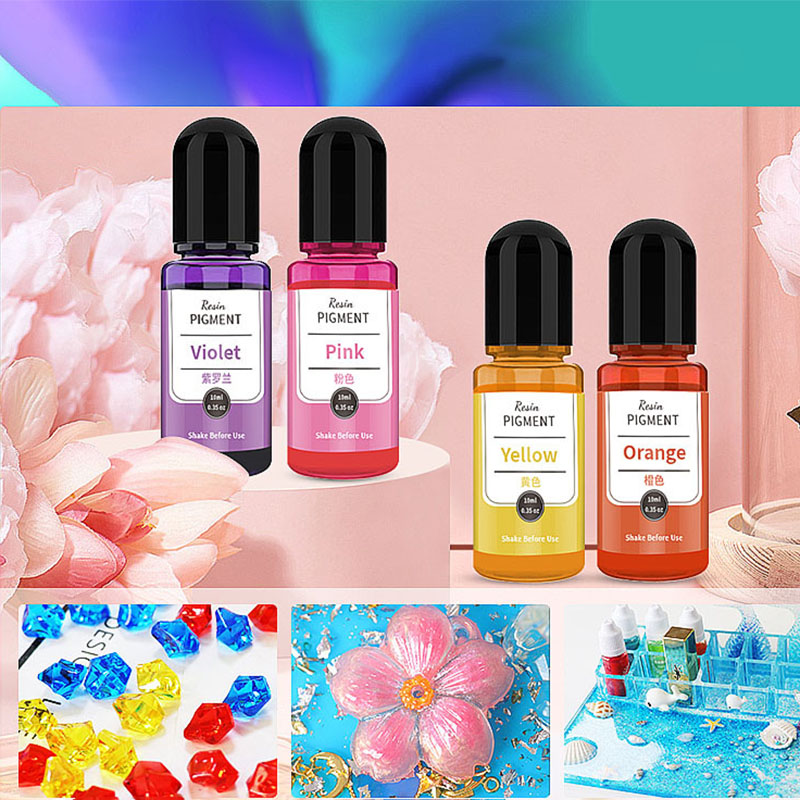 10ml/bottle Epoxy Resin Pigmen - Soap Making Dye 评论和价格