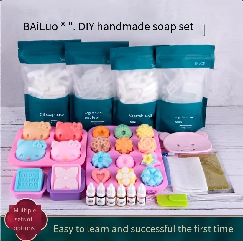 Handmade Soap DIY Material Pac - Soap Making Kit For Kids 评论和价格