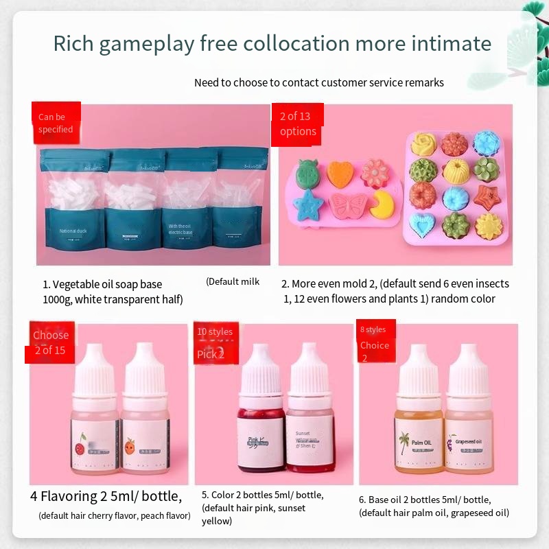 Handmade Soap DIY Material Pac - Soap Making Kit For Kids 评论和价格