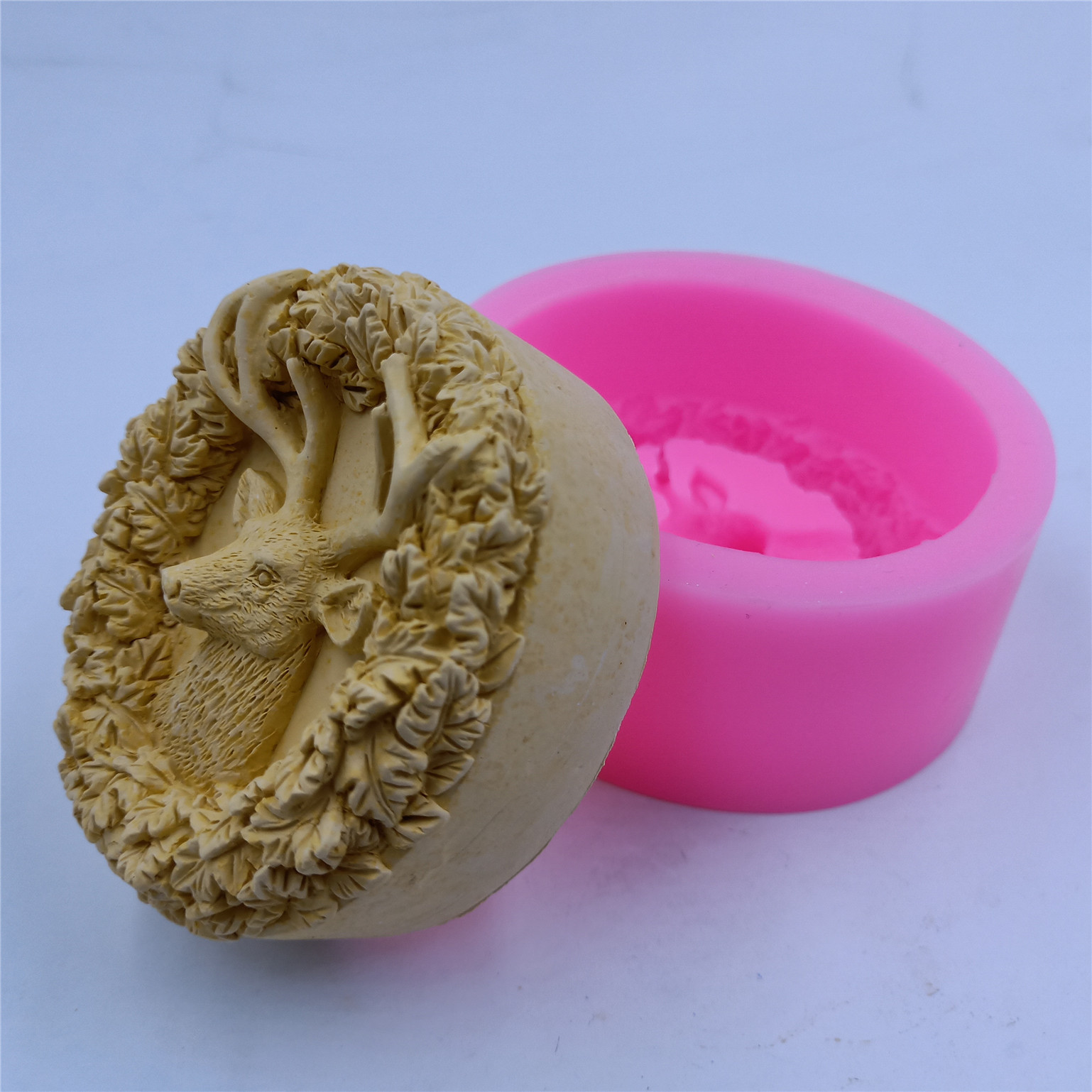 Deer Design Soap Silicone Mold - Soap Making Instructions 评论和价格