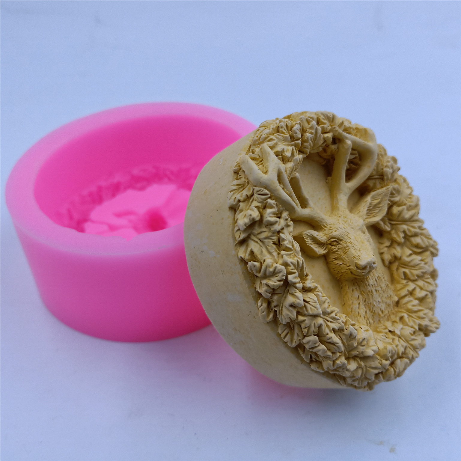 Deer Design Soap Silicone Mold - Soap Making Instructions 评论和价格
