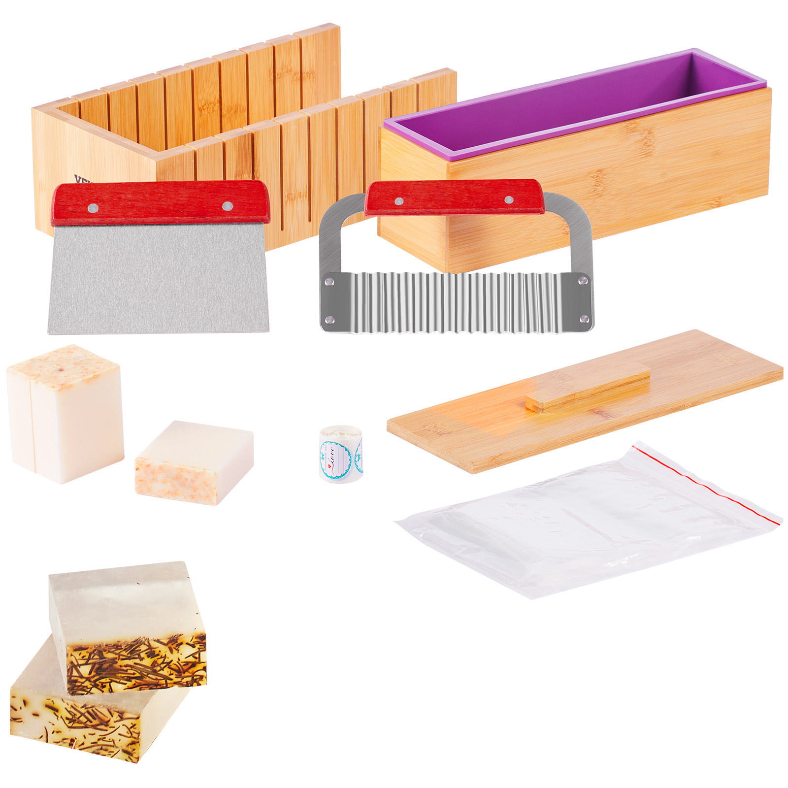 VEVOR Soap Making Kit Bamboo C - Soap Making Lab 评论和价格