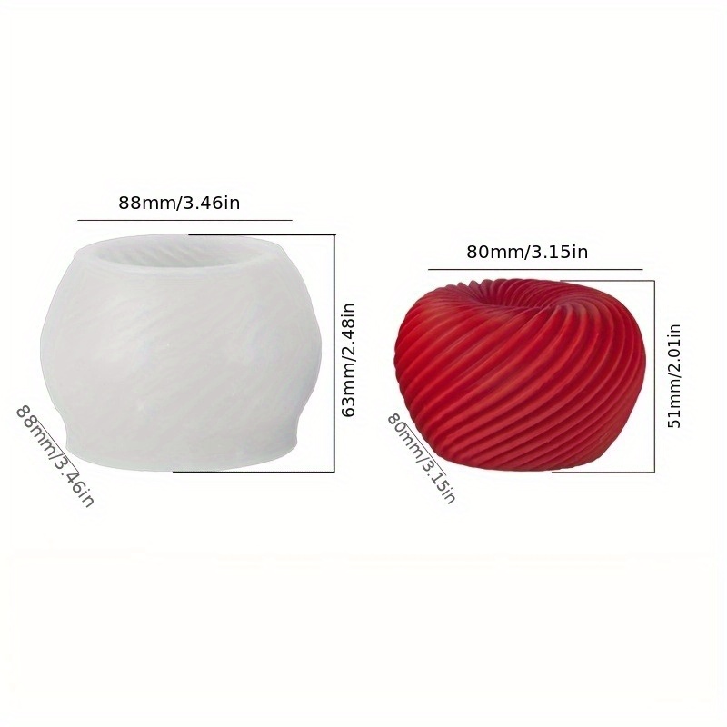 A trendy red apple silicone mo - Soap Making Instructions 评论和价格