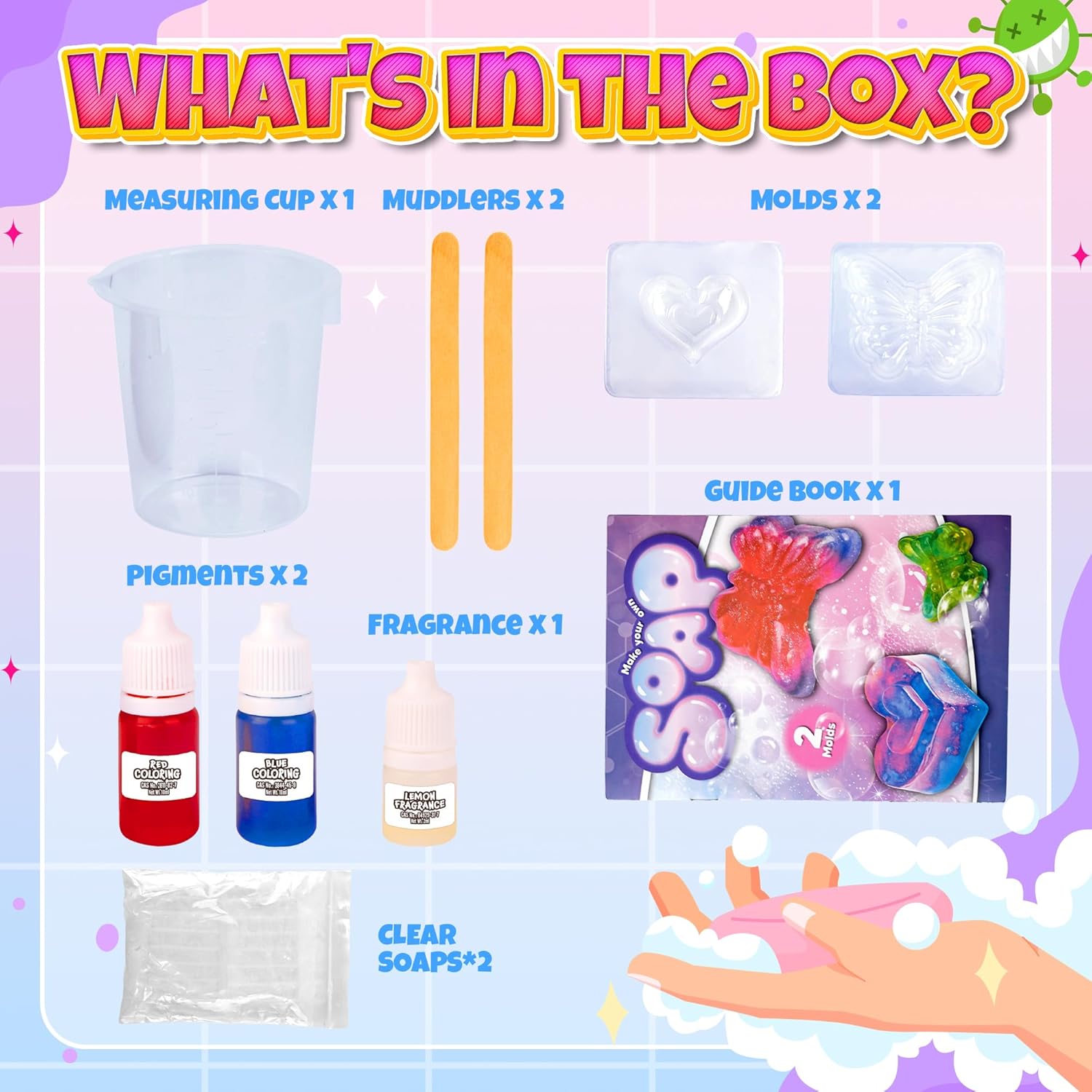 Soap Making Kit for Kids Easte - Soap Making Kit For Kids 评论和价格