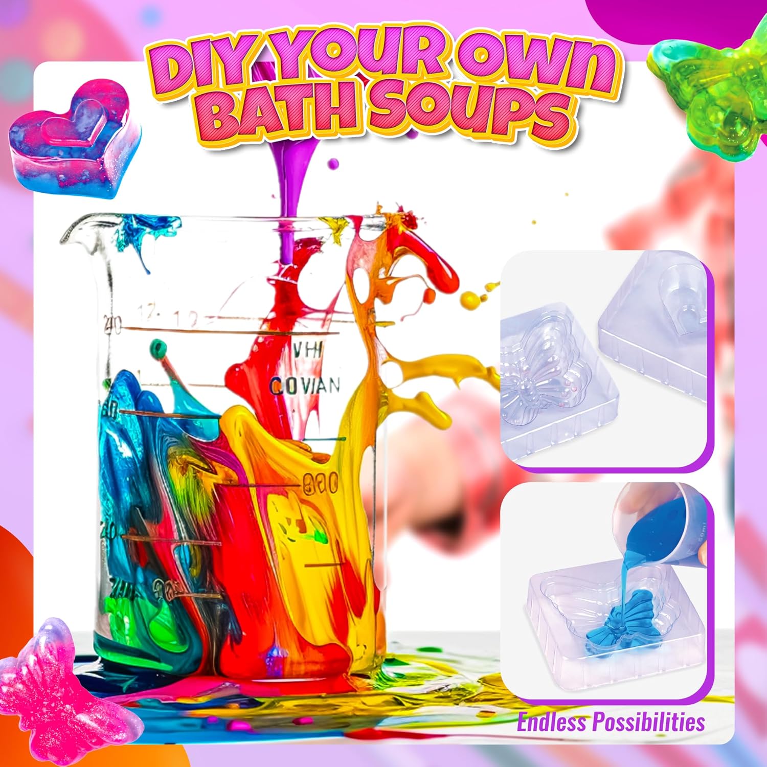 Soap Making Kit for Kids Easte - Soap Making Kit For Kids 评论和价格