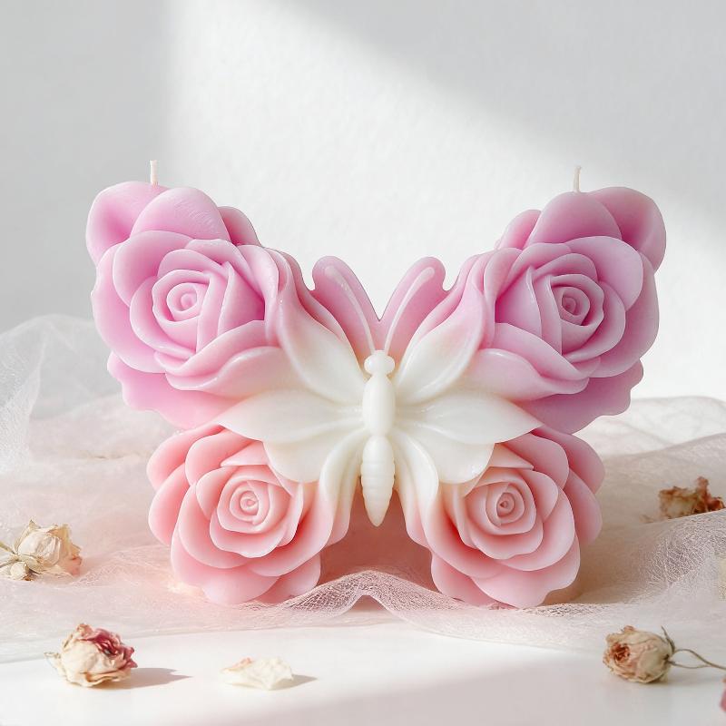 DIY Rose Butterfly Form Silico - Soap Making Instructions 评论和价格