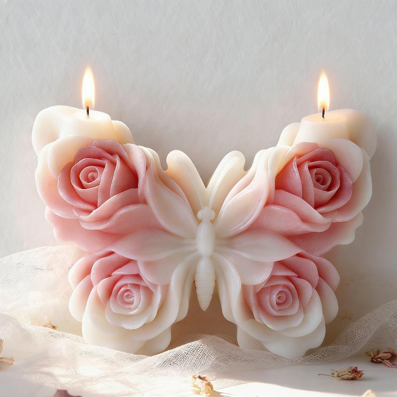 DIY Rose Butterfly Form Silico - Soap Making Instructions 评论和价格