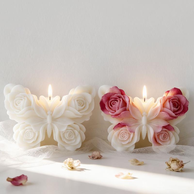 DIY Rose Butterfly Form Silico - Soap Making Instructions 评论和价格