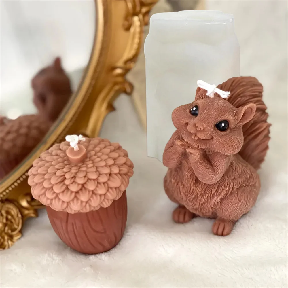Cute Squirrel Candle Silicone  - Soap Making Scents 评论和价格