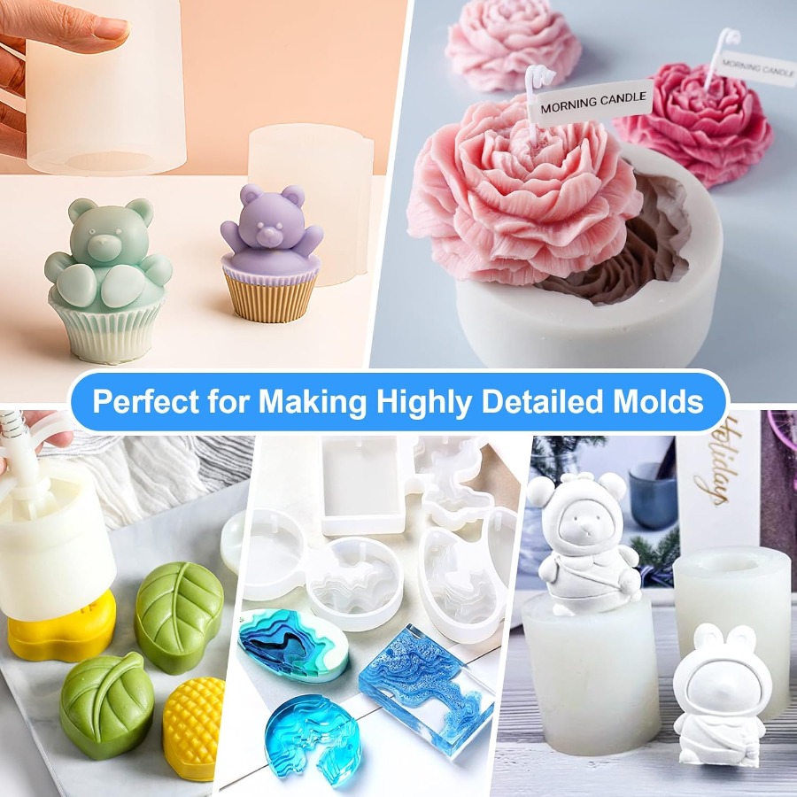 Silicone Mold Making Kit, 38.8 - Soap Making Instructions 评论和价格