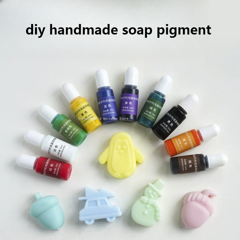 Handmade Soap Base Pigment 10  - Soap Making Dye 评论和价格